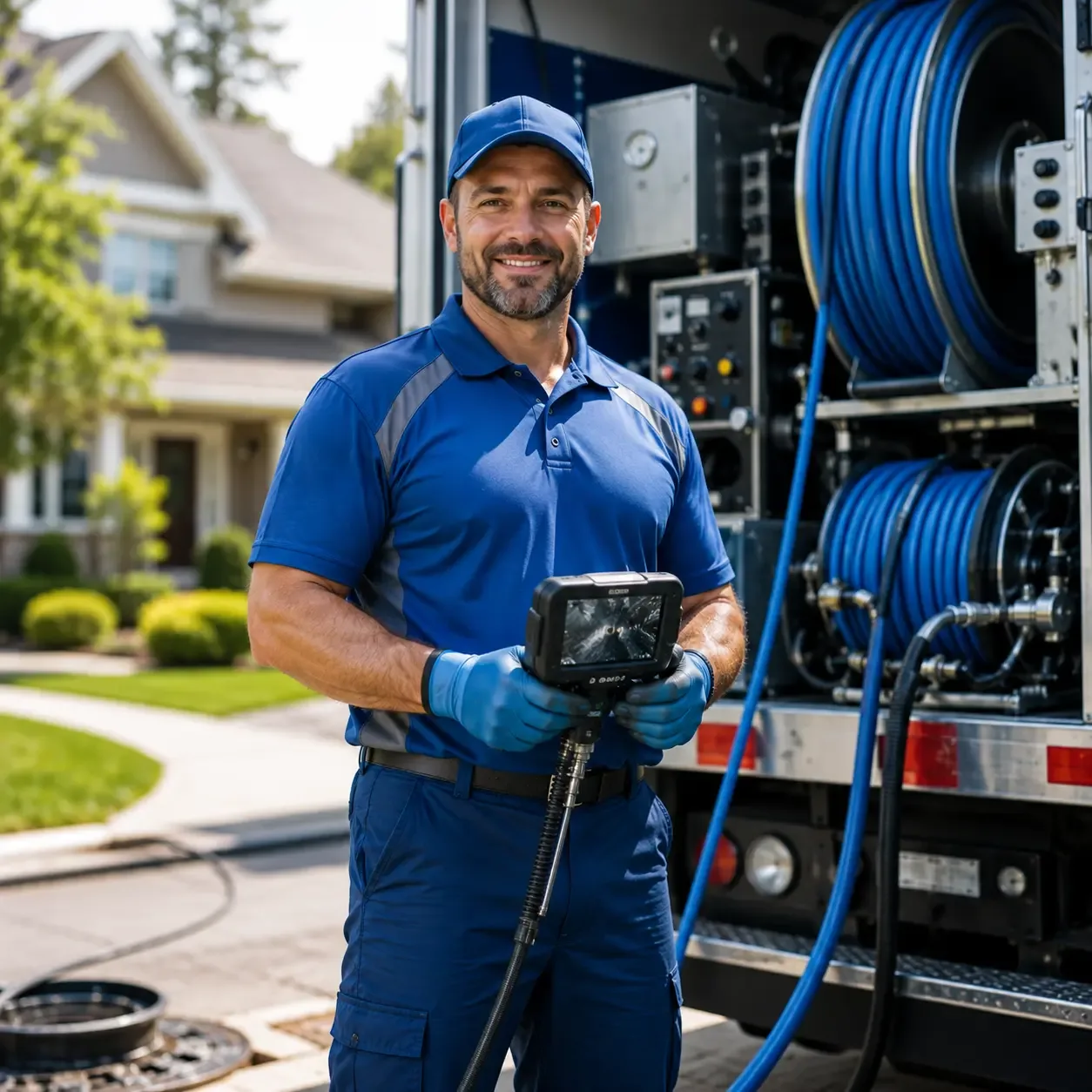 Local outdoor drain cleaning specialists in Bigfoot, TX